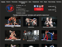 Tablet Screenshot of boxingacademynn.ru